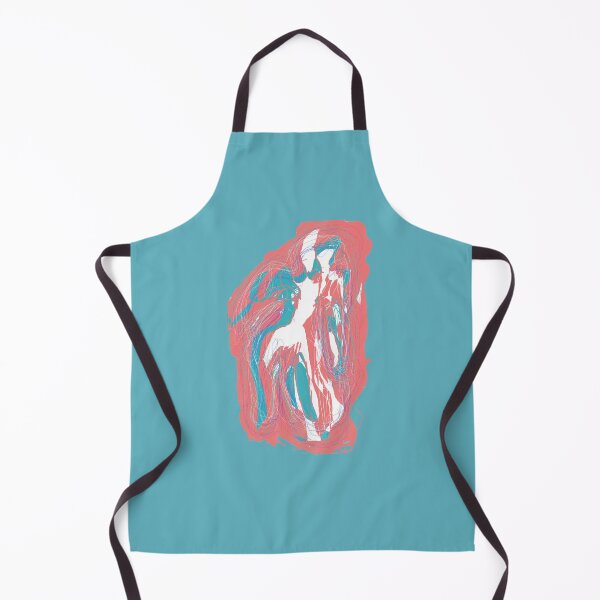 Item preview, Blue, white, coral silhouette (blue background) designed and sold by MentaLee.