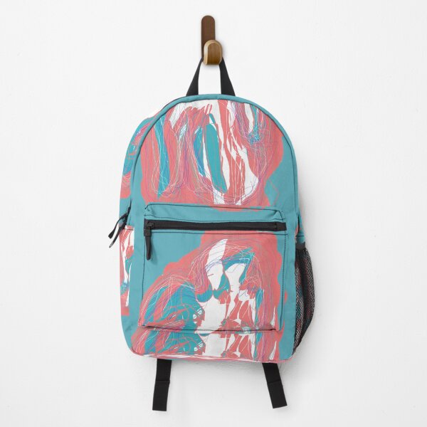 Item preview, Blue, white, coral silhouette (blue background) designed and sold by MentaLee.