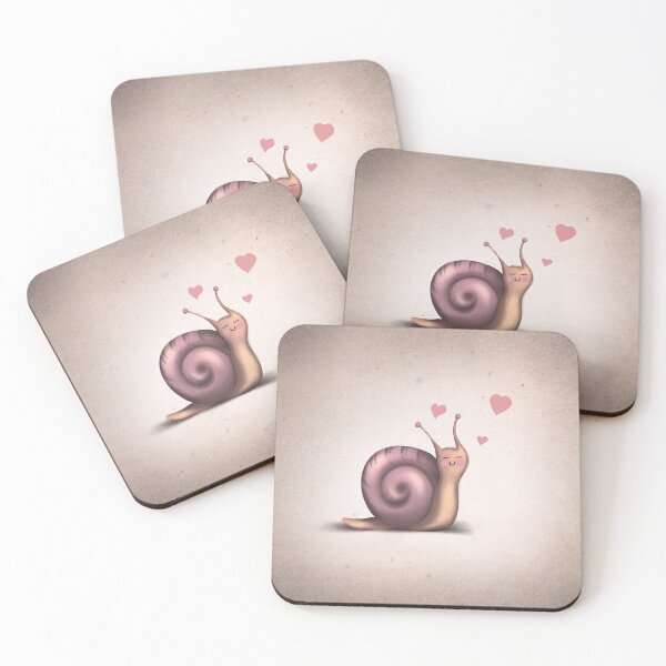 Item preview, Snail love designed and sold by Zipzadoo.