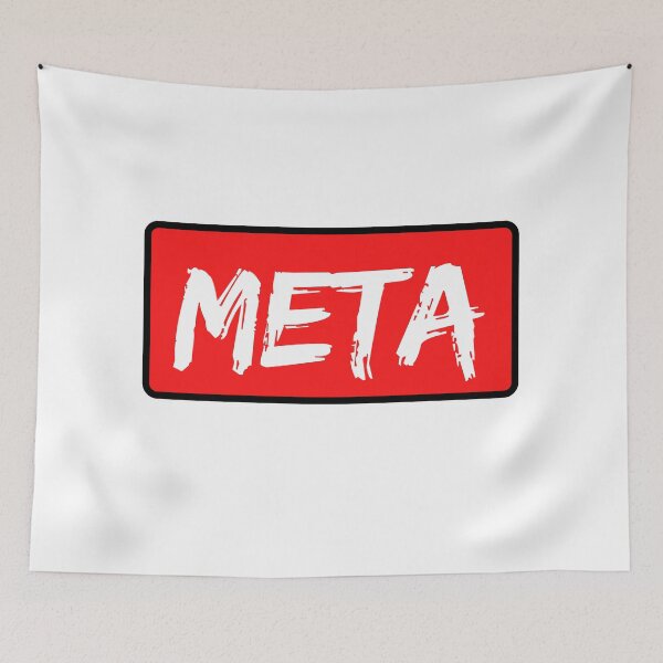 Item preview, Meta - Metaverse / Blockchain Web3 NFT Lover designed and sold by nft-millionaire.