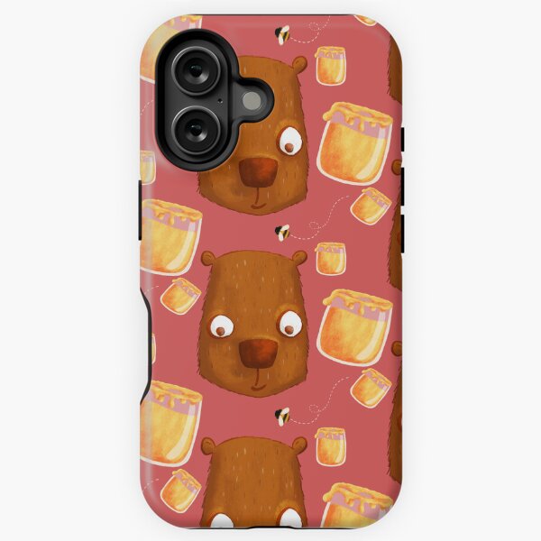 Bumblebee and the bear iPhone Tough Case
