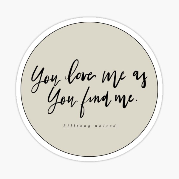 As You Find Me, Hillsong Worship