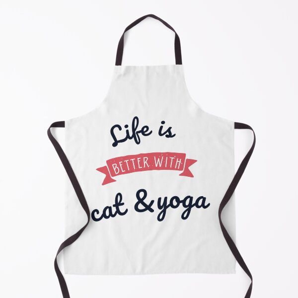 Item preview, life is better with love, yoga & cat designed and sold by Sam Artist.