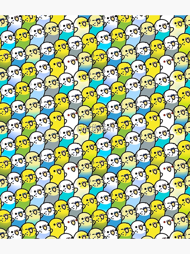 Bunches of Budgies by birdhism