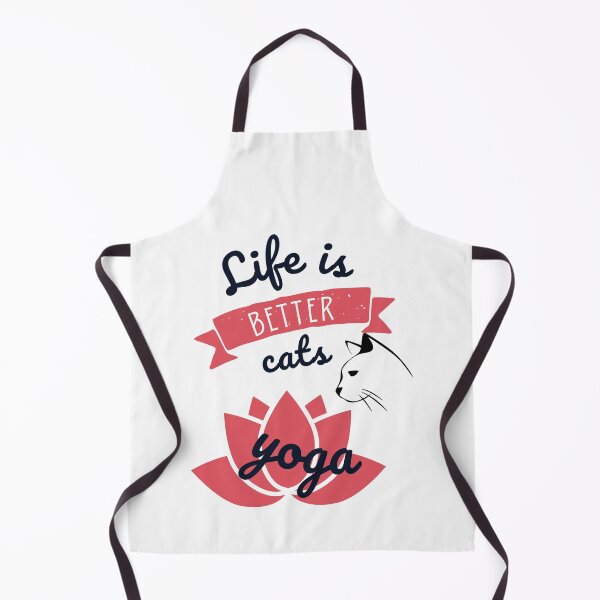 Item preview, Life is better with yoga & cat designed and sold by Sam Artist.
