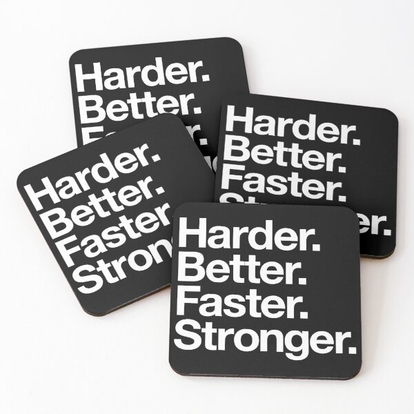 Item preview, Harder. Better. Faster. Stronger. (white) designed and sold by conform.