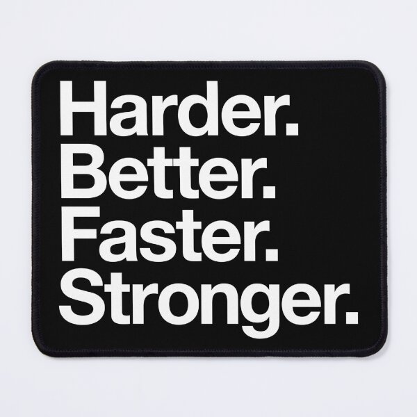 Item preview, Harder. Better. Faster. Stronger. (white) designed and sold by conform.