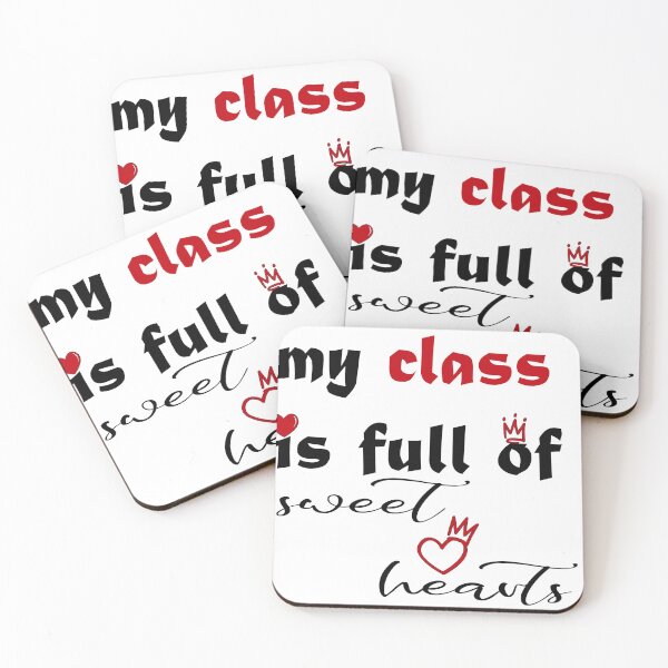 Item preview, my class is full of sweet hearts designed and sold by ikrame-shop.