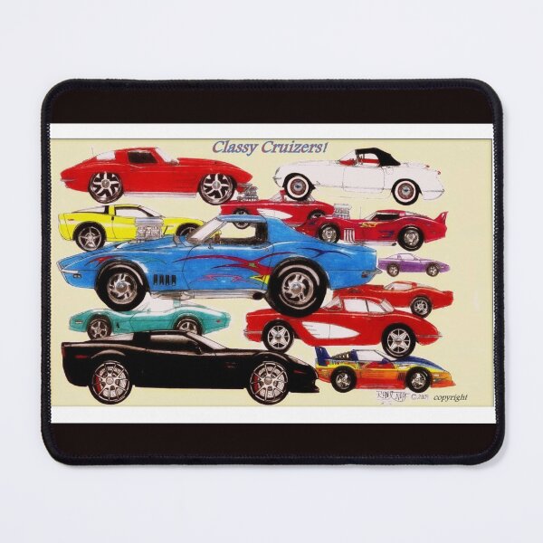 Corvettes // Classy Cruizers! Mouse Pad