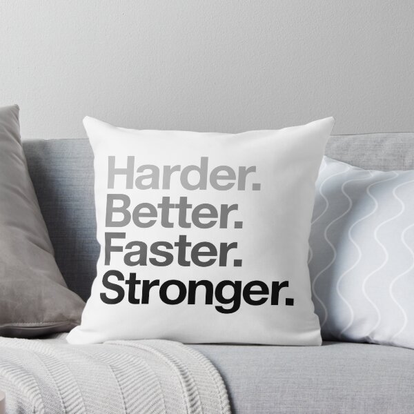 Item preview, Harder. Better. Faster. Stronger. (Greys) designed and sold by conform.