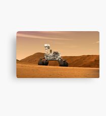 Künstlerkonzept des Mars Science Laboratory Curiosity Rover der NASA. Leinwanddruck