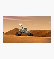 Artist concept of NASA's Mars Science Laboratory Curiosity rover. Photographic Print