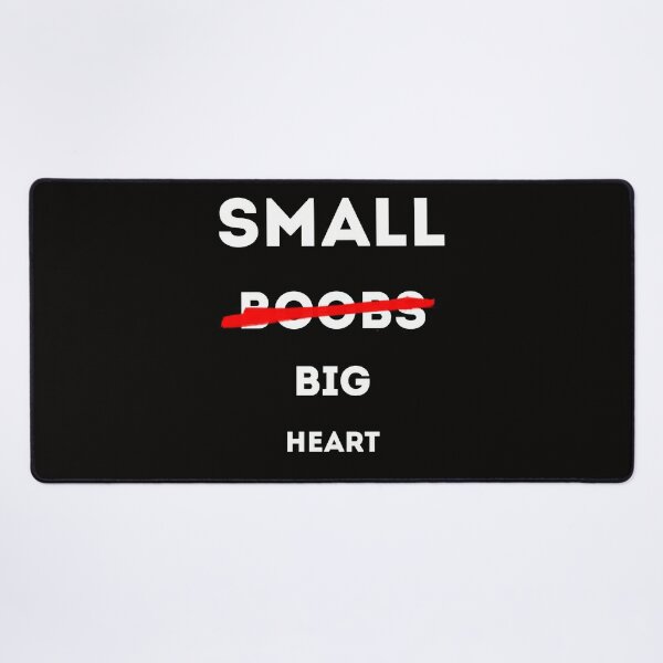 Small Boobs Big Heart Card