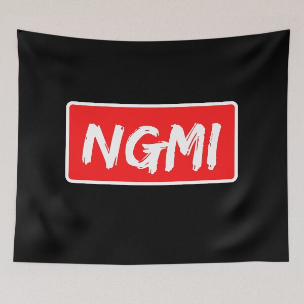 Item preview, NGMI - Funny NFT Meme, NFT Humor  designed and sold by nft-millionaire.