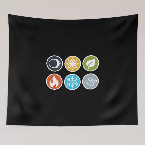Item preview, Element Symbols HQ - Compact Vertical - Gloomhaven inspired designed and sold by Gifts and more.