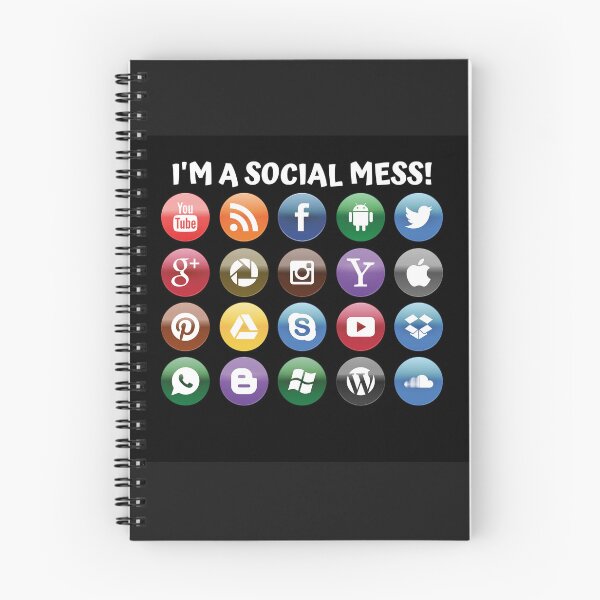 Item preview, I'M A SOCIAL MESS designed and sold by jreiter57.