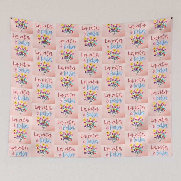 Item preview, La vita è bella - Life is Beautiful in Italian designed and sold by Kevin Michael McCall.