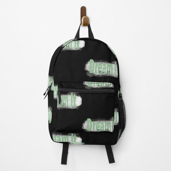 Item preview, "Dream It, Do It” Green Inspirational Quote designed and sold by JadedLilacsArt.