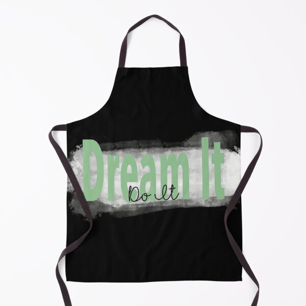 Item preview, "Dream It, Do It” Green Inspirational Quote designed and sold by JadedLilacsArt.