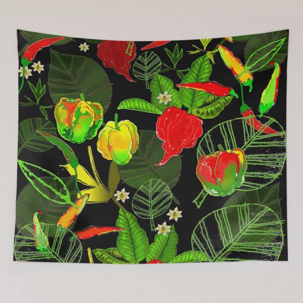 Item preview, CARIBBEAN PEPPER SAUCE designed and sold by KINGTOUCAN.