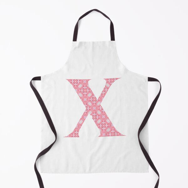 Item preview, "X" Pink Monogram designed and sold by JadeRiverImages.