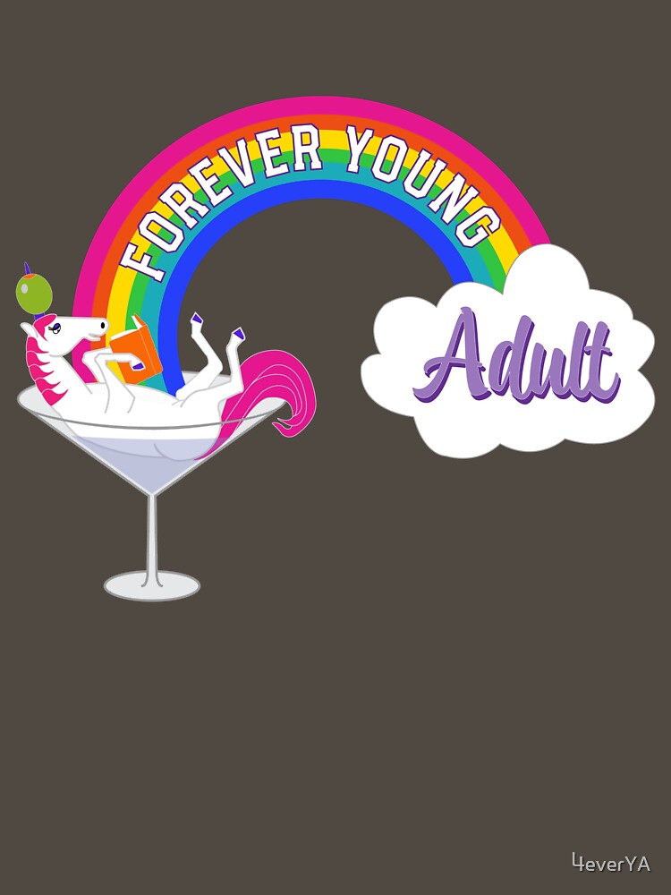 Thumbnail 7 of 7, Essential T-Shirt, Forever Young Adult Official Logo designed and sold by 4everYA.