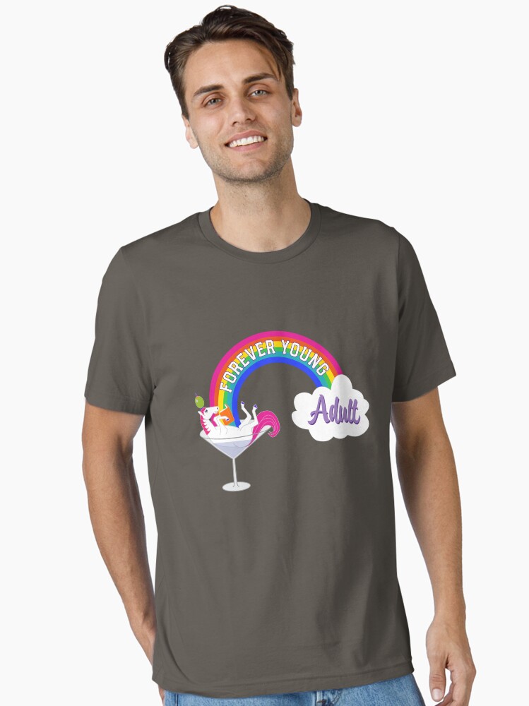 Thumbnail 1 of 7, Essential T-Shirt, Forever Young Adult Official Logo designed and sold by 4everYA.