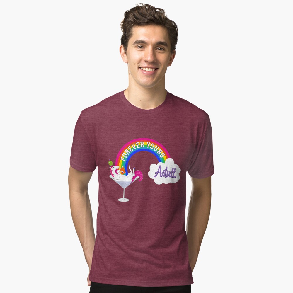 Item preview, Tri-blend T-Shirt designed and sold by 4everYA.
