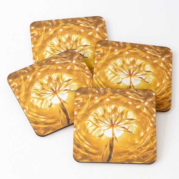 Item preview, Dandelion in gold designed and sold by Bekindtome.