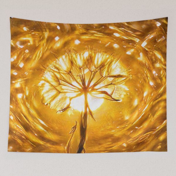 Item preview, Dandelion in gold designed and sold by Bekindtome.