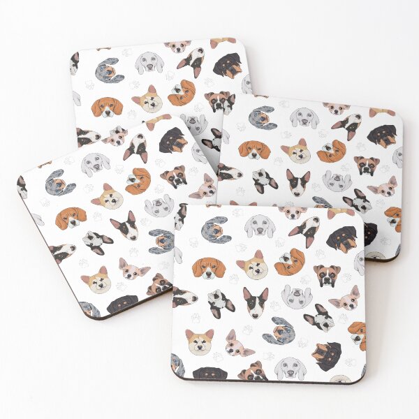 Item preview, Dog pattern by Iridp designed and sold by Iridp.