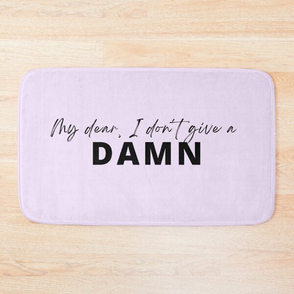 Item preview, My dear, I don´t give a damn - Clark Gable Quote designed and sold by AlfabetDesign.