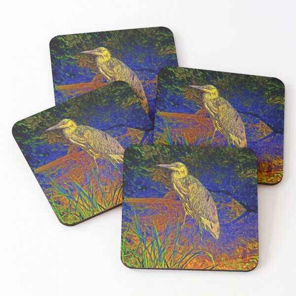 Item preview, Painted heron designed and sold by Guardi71.