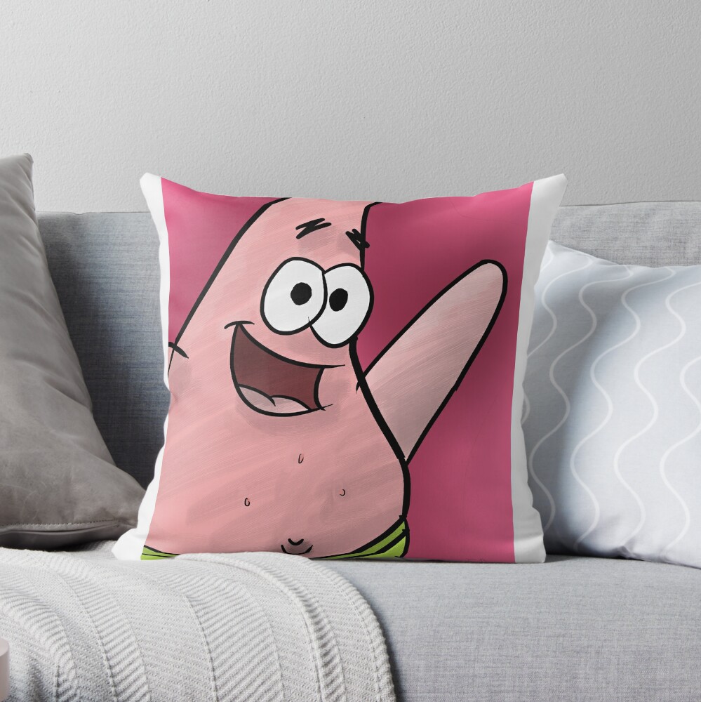 patrick star pillow