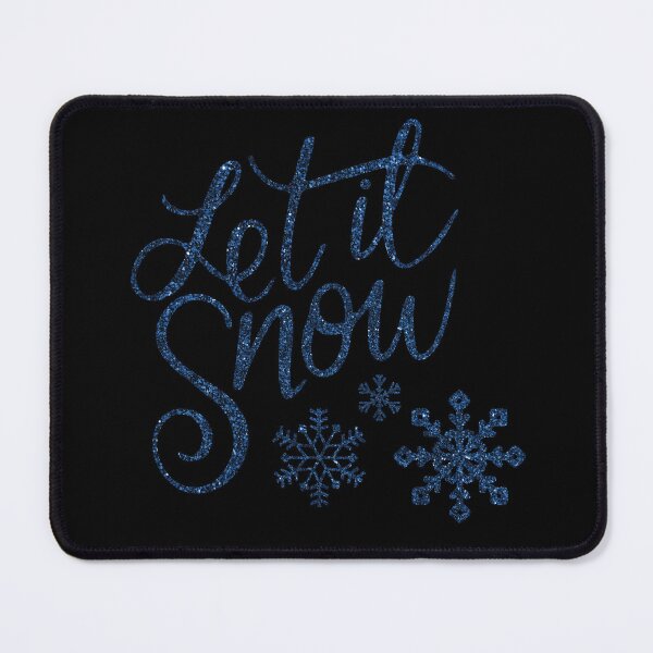 Item preview, Let It Snow Christmas Logo designed and sold by BerryCats.