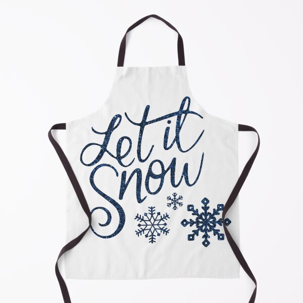 Item preview, Let It Snow Christmas Logo designed and sold by BerryCats.
