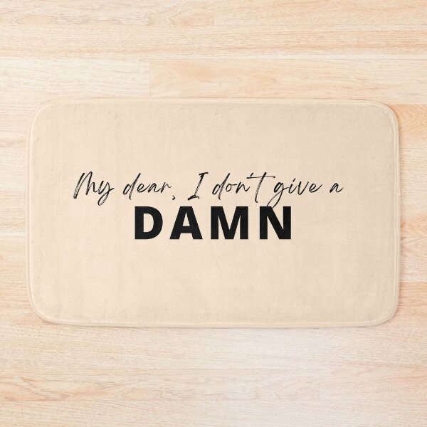 Item preview, My dear, I don´t give a damn - Clark Gable Quote designed and sold by AlfabetDesign.