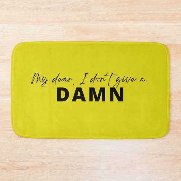 Item preview, My dear, I don´t give a damn - Clark Gable Quote designed and sold by AlfabetDesign.
