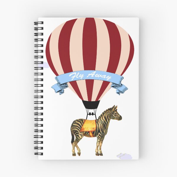 Item preview, Hot Air Balloon with Zebra designed and sold by Adidit.