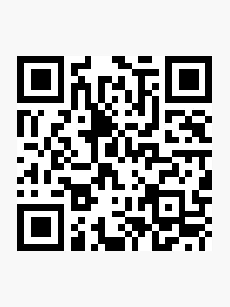 "THE ROCK QR CODE" Sticker for Sale by hipeFN Redbubble