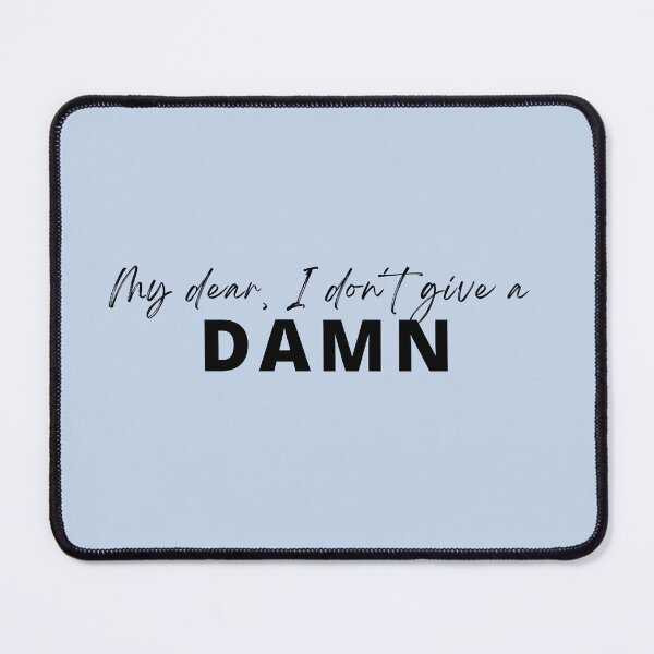 Item preview, My dear, I don´t give a damn -  Clark Gable Quote designed and sold by AlfabetDesign.