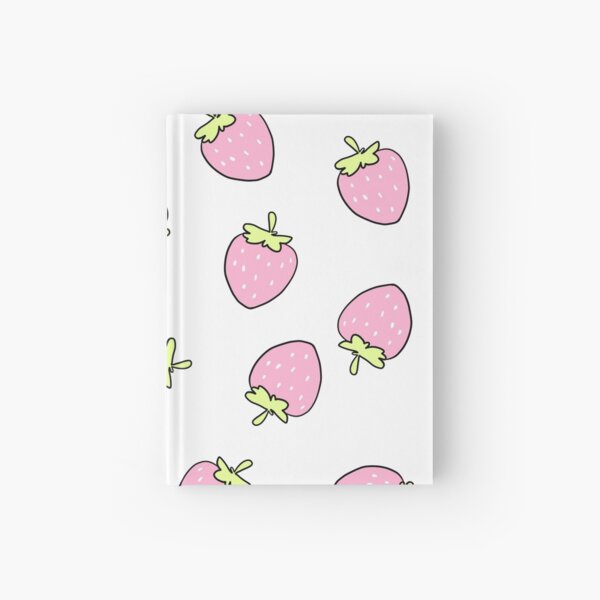 Strawberries Hardcover Journal