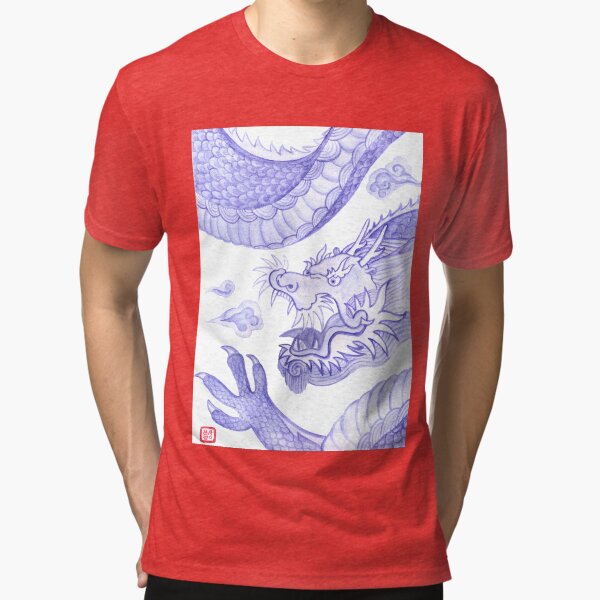 blue dragon t shirt