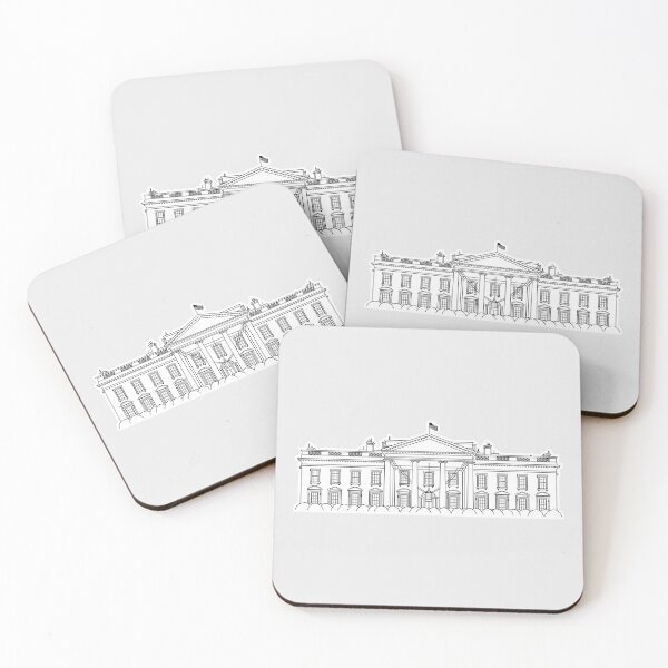 Item preview, White House Illustration designed and sold by mantrasupply.