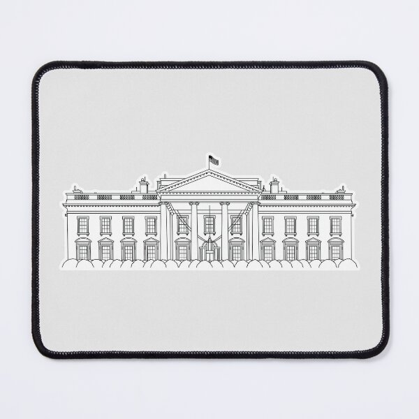 Item preview, White House Illustration designed and sold by mantrasupply.