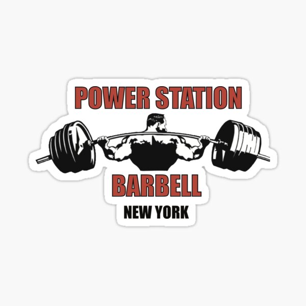 Item preview, Power Station Barbell New York designed and sold by ItsaMomThingLLC.