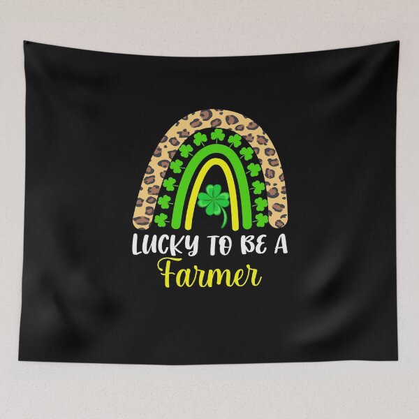 Item preview, St Patricks Day For Farmer: Lucky To Be A Farmer, Funny Farmer Gift designed and sold by AMINE  ★★★★★.