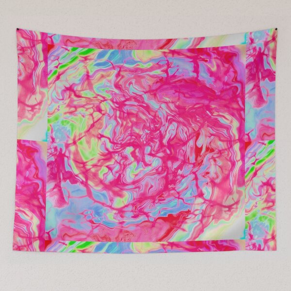 Item preview, Neon Color Swirl Paint Pour designed and sold by GrandmasGoodBoy.