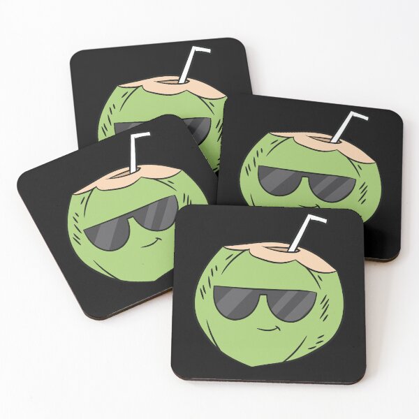 Item preview, Coconut - Straw and Sunglasses designed and sold by Mohja-Design.