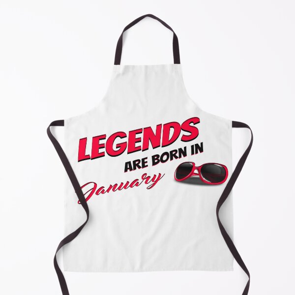 Item preview, Legends And Greats Are Born In January T-Shirt designed and sold by hossam ayed.